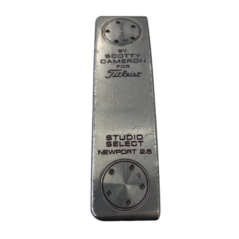 【中古】 タイトリスト SCOTTY CAMERON select NEWPORT 2.6 33インチ パター PT スチール (フレックスその他) メンズ 男性用 右利き 右用 Cランク ゴルフクラブ|ゴルフパートナー 中古クラブ店