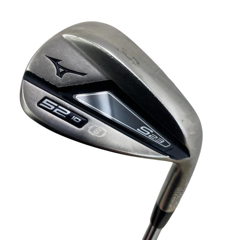 【中古】 ミズノ Mizuno S23(ホワイトサテン) 52°/10°S ウェッジ WG 純正特注シャフト (フレックスS) メンズ 男性用 右利き 右用 Cランク ゴルフクラブ 8,137円