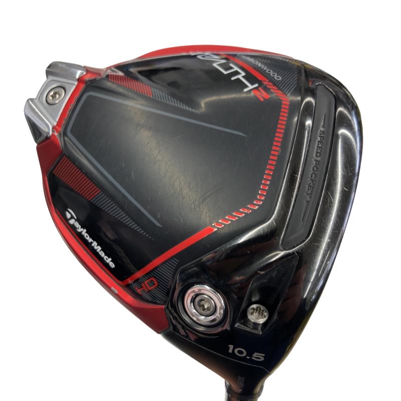 【中古】 テーラーメイド STEALTH2 HD 10.5° ドライバー DR 純正特注シャフト (フレックスS) メンズ 男性用 右利き 右用 Cランク ゴルフクラブ