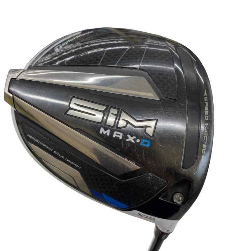 【中古】 仕立て屋お手伝いさん SIM MAX-D 10.5° USA １番ウッド DR 純然たる特注矢がら (フレックスS) メンズ 成人男性用 右利き 右用 C位置づける ゴルフ野球クラブ