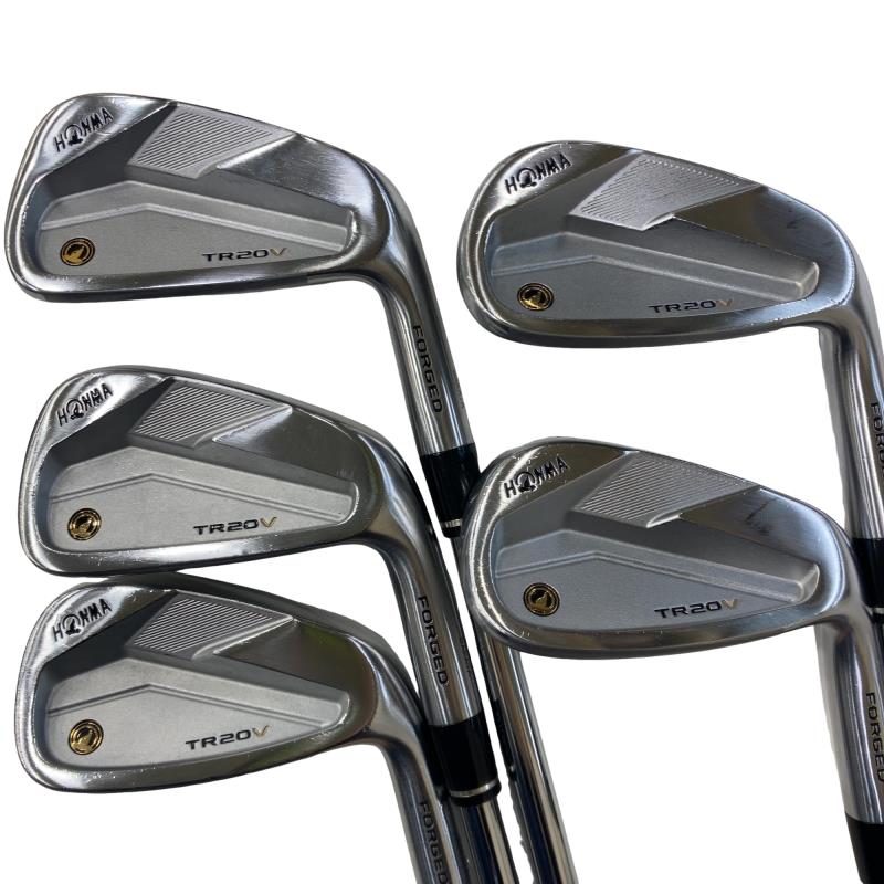 【中古】 本間ゴルフ TOUR WORLD TR20V 6S アイアンセット IR 純正特注シャフト (フレックスX) メンズ 男性用 右利き 右用 Cランク ゴルフクラブ