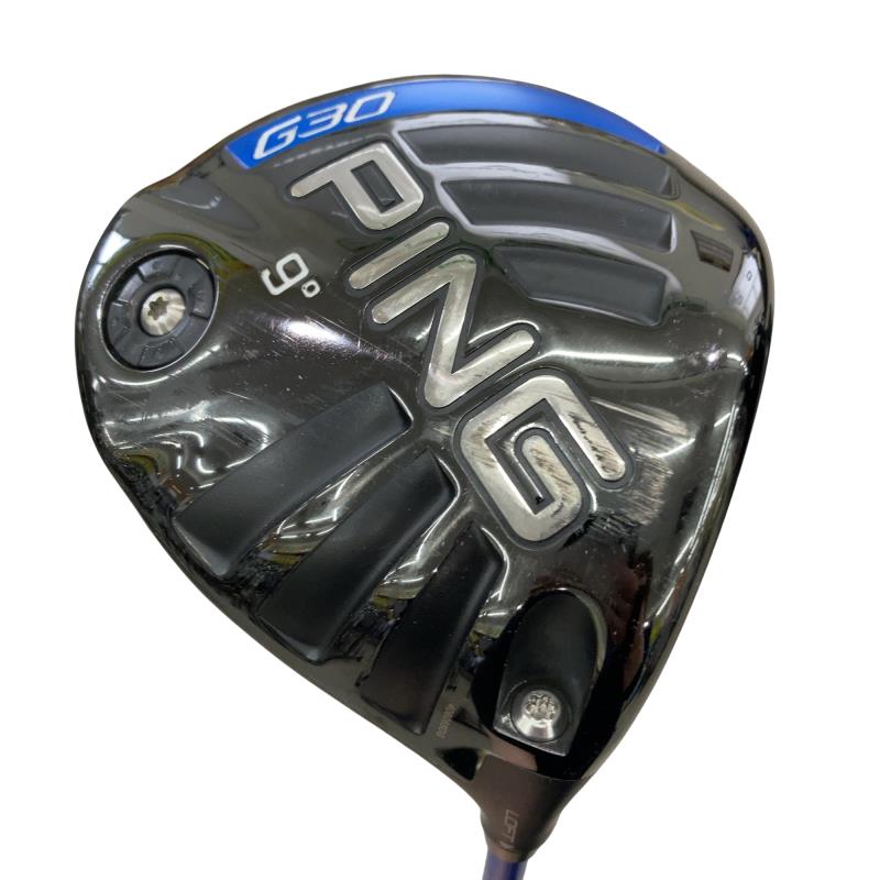 【中古】 ピン G30  9° １番ウッド DR TFC 390(１番ウッド) (フレックスS) メンズ 成人男性用 右利き 右用 C序列付ける ゴルフ野球クラブ