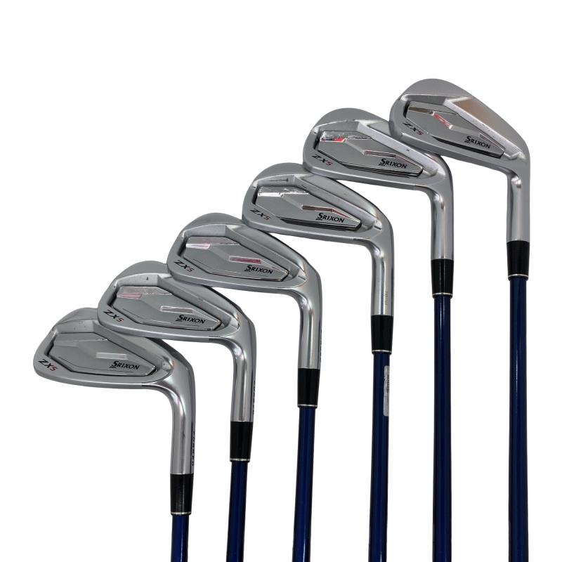 【中古】 ダンロップ SRIXON ZX5 6S アイアンセット IR Diamana ZX for IRON (フレックスS) メンズ 男性用 右利き 右用 Cランク ゴルフクラブ