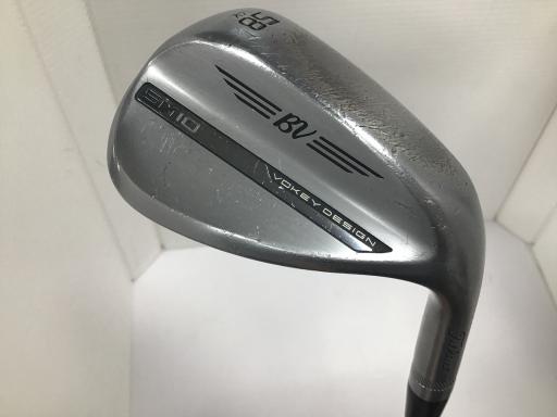 【中古】 タイトリスト VOKEY SPIN MILLED SM10 ツアークロム 58°/14°K ウェッジ WG Dynamic Gold (フレックスS) メンズ 男性用 右利き 右用 Cランク ゴルフクラブ