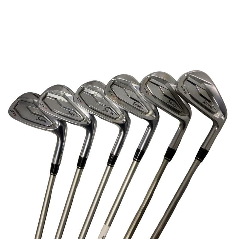 【中古】 ダンロップ SRIXON ZX5 6S アイアンセット IR リシャフト (フレックスその他) メンズ 男性用 右利き 右用 Cランク ゴルフクラブ
