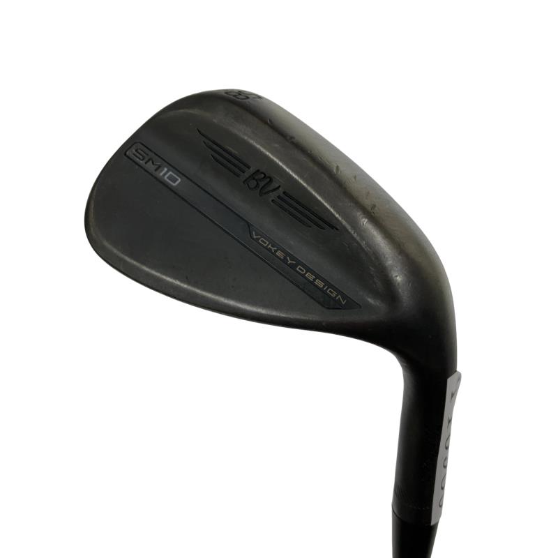【中古】 タイトリスト VOKEY SPIN MILLED SM10 ジェットブラック 58°/10°S ウェッジ WG BV 105 (フレックスその他) メンズ 男性用 右利き 右用 Cランク ゴルフクラブ