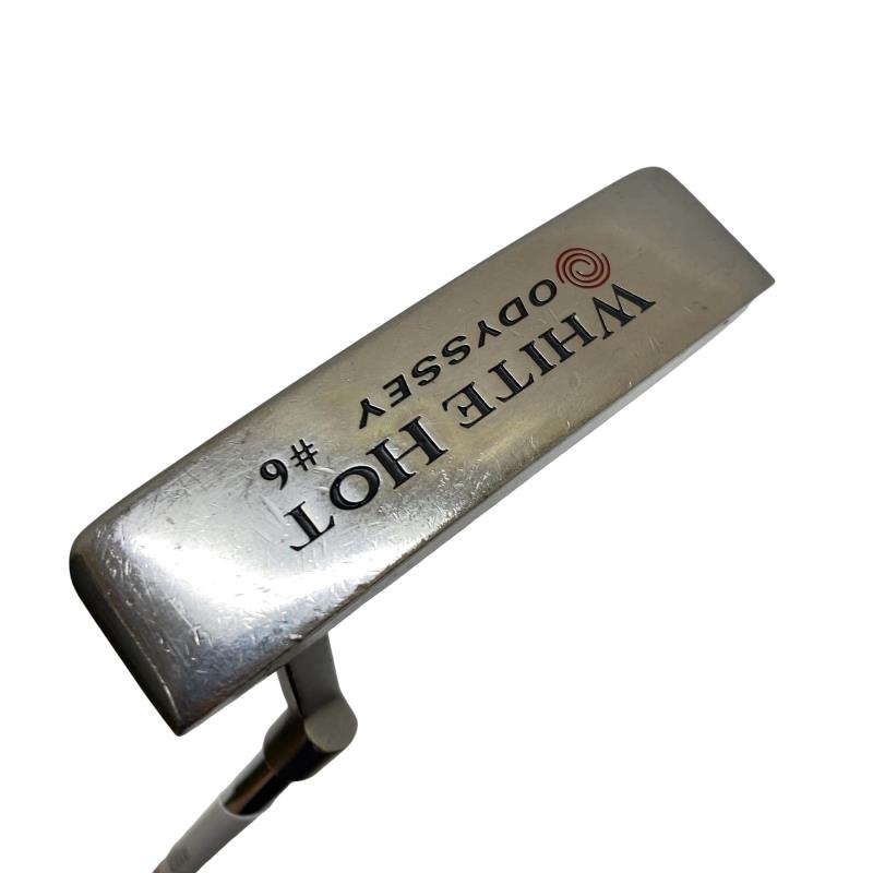 【中古】 オデッセイ WHITE HOT #6 34インチ パター PT スチール (フレックスその他) メンズ 男性用 右利き 右用 Cランク ゴルフクラブ
