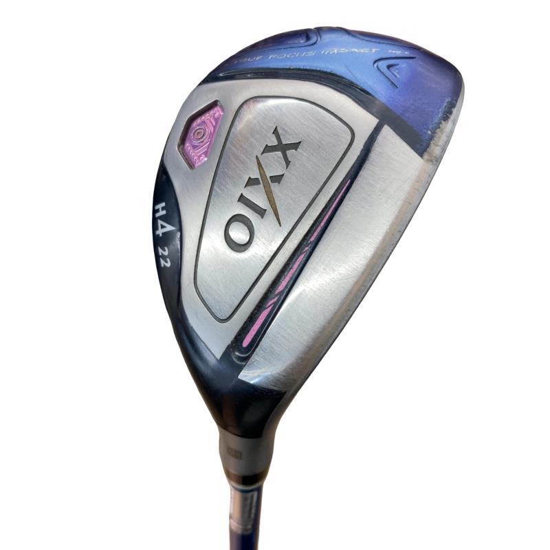 【中古】 ダンロップ XXIO(2018) H4 レディース ユーティリティ UT XXIO MP1000L(ハイブリッド) (フレックスA) レディース 女性用 右利き 右用 Cランク ゴルフクラブ