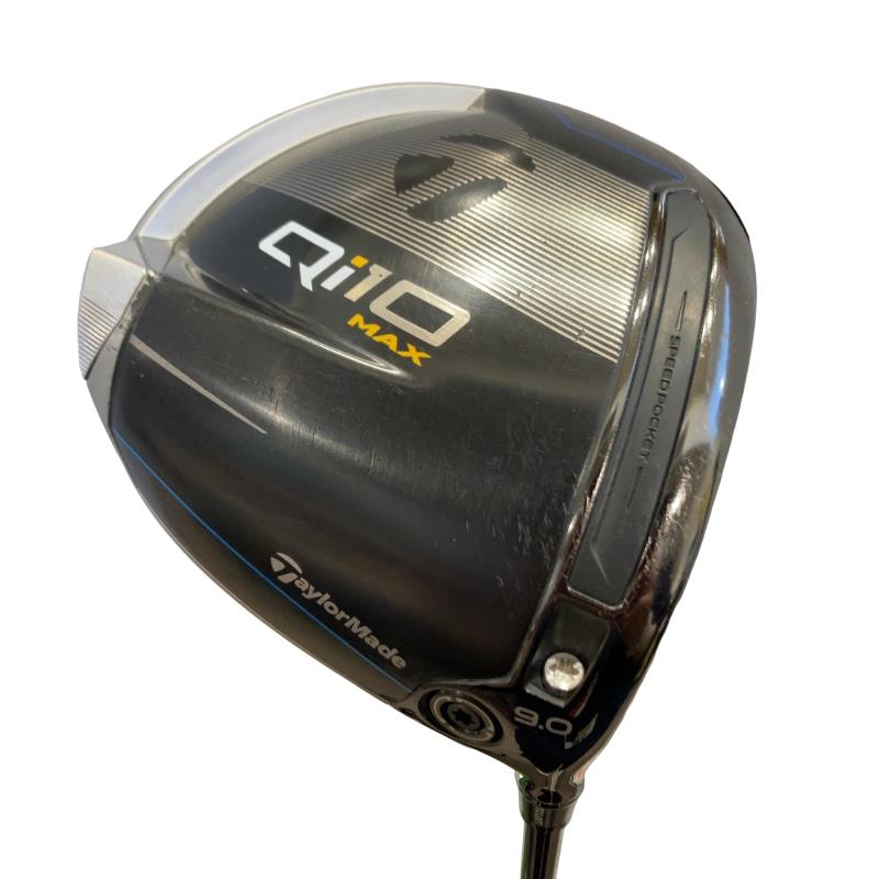 【中古】 テーラーメイド Qi10 MAX 9° ドライバー DR Diamana BLUE TM50(Qi10 DR) (フレックスS) メンズ 男性用 右利き 右用 Cランク ゴルフクラブ