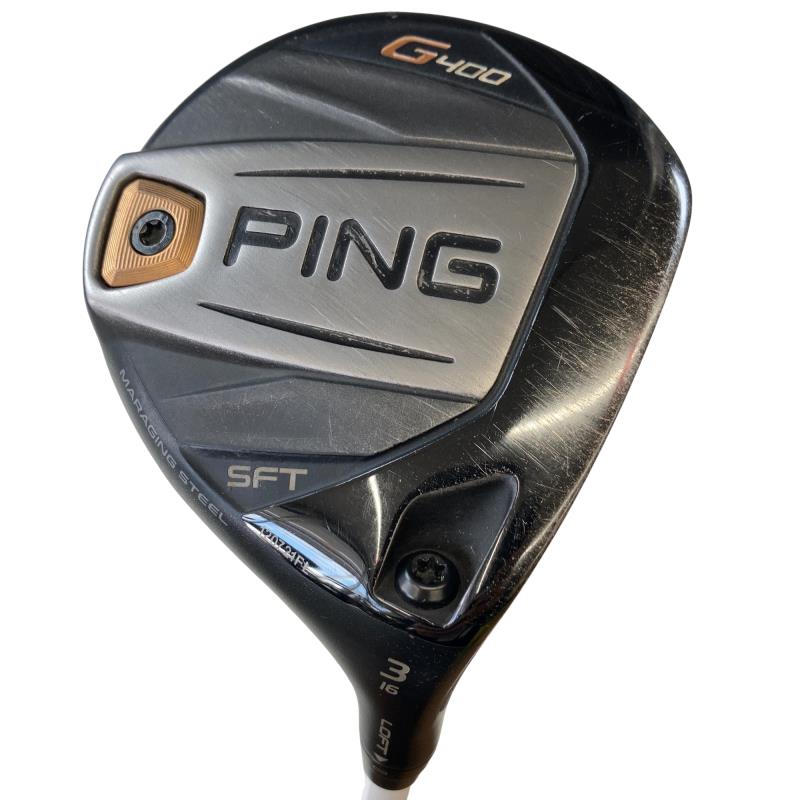 【中古】 ピン G400 SFT 3W フェアウェイウッド FW ATTAS CoooL 5 (フレックスS) メンズ 成人男性用 右利き 右用 D位置づける ゴルフ野球クラブ