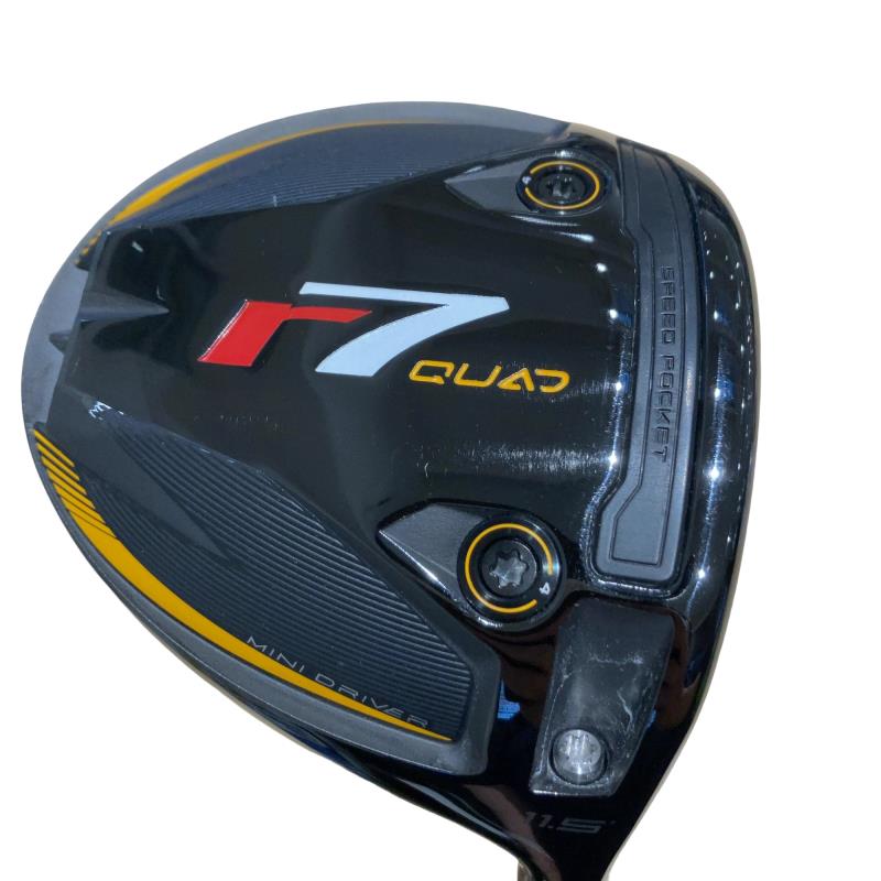 【中古】 テーラーメイド r7quad MINI DRIVER 11.5° ドライバー DR リシャフト (フレックスその他) メンズ 男性用 右利き 右用 Cランク ゴルフクラブ