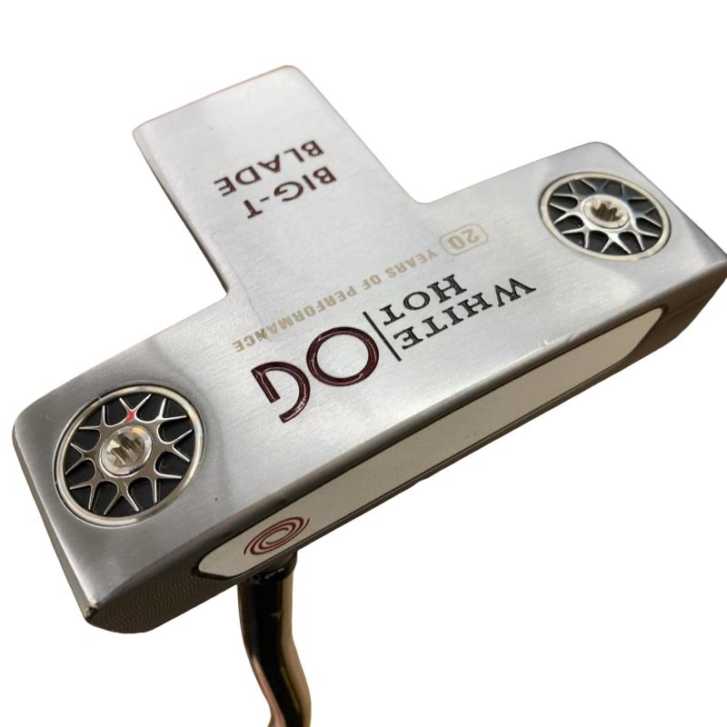 【中古】 オデッセイ WHITE HOT OG BIG T 34インチ パター PT スチール (フレックスその他) メンズ 男性用 右利き 右用 Cランク ゴルフクラブ