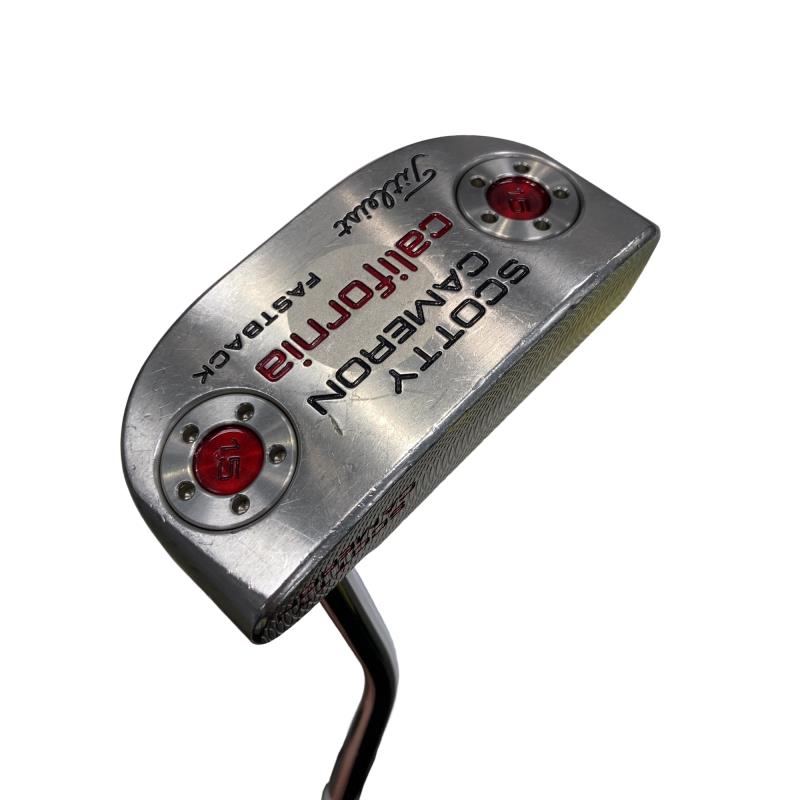 【中古】 タイトリスト SCOTTY CAMERON California FASTBACK(2012) 34in パター PT スチール写真 (フレックス余分の物) メンズ 成人男性用 右利き 右用 C価値づける ゴルフ野球クラブ