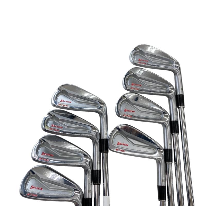 【中古】 ダンロップ SRIXON Z785 8S アイアンセット IR Dynamic Gold (フレックスS) メンズ 男性用 右利き 右用 Dランク ゴルフクラブ