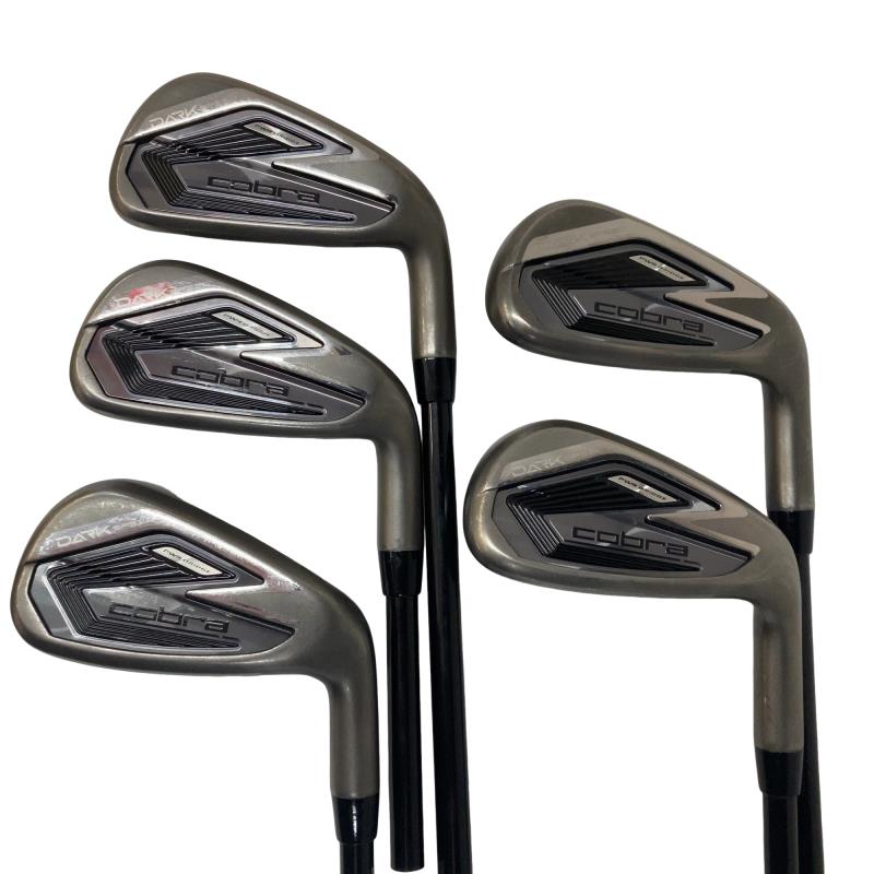 【中古】 コブラ cobra DARKSPEED 5S アイアンセット IR SPEEDER NX for Cobra(DARKSPEED IR) (フレックスS) メンズ 男性用 右利き 右用 Cランク ゴルフクラブ