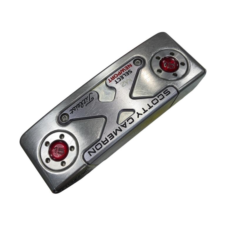 【中古】 タイトリスト SCOTTY CAMERON select NEWPORT M2 MALLET(2016) 34in パター PT スチール写真 (フレックス余分の物) メンズ 成人男性用 右利き 右用 C位置づける ゴルフ野球クラブ