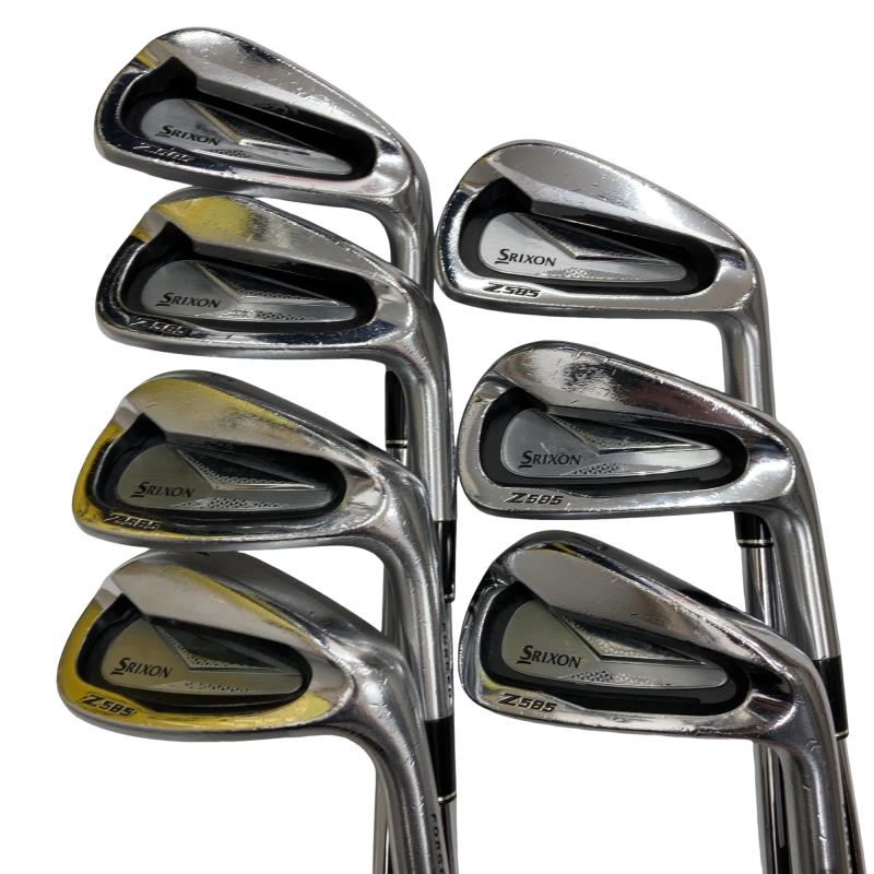 【中古】 ダンロップ SRIXON Z585 8S アイアン仕掛ける IR 完全無欠特注立て坑 (フレックスS) メンズ 成人男性用 右利き 右用 C序列付ける ゴルフ野球クラブ