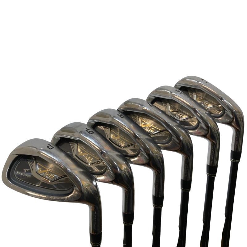 【中古】 ブリヂストン TOURSTAGE ViQ(2008)  6S アイアン仕掛ける IR VI-50 (フレックスSR) メンズ 成人男性用 右利き 右用 C価値づける ゴルフ野球クラブ