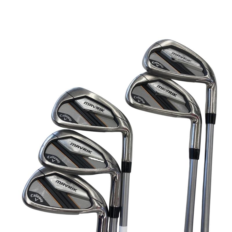 【中古】 キャロウェイ MAVRIK 5S アイアンセット IR Diamana 50 for CW(IR) (フレックスS) メンズ 男性用 右利き 右用 Cランク ゴルフクラブ