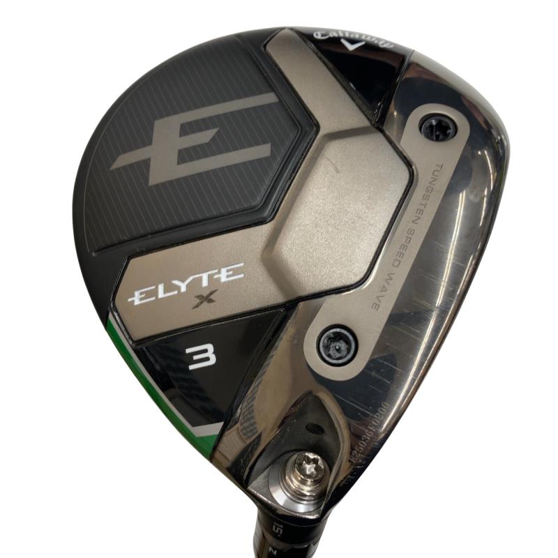 【中古】 キャロウェイ ELYTE X 3W フェアウェイウッド FW VENTUS GREEN 50 for CW(ELYTE FW) (フレックスS) メンズ 成人男性用 右利き 右用 C序列付ける ゴルフ野球クラブ