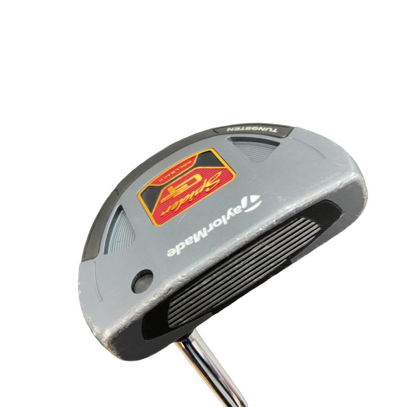 【中古】 テーラーメイド Spider GT ROLLBACK SILVER/BLACK シングルベンド 34インチ パター PT スチール (フレックスその他) メンズ 男性用 右利き 右用 Cランク ゴルフクラブ