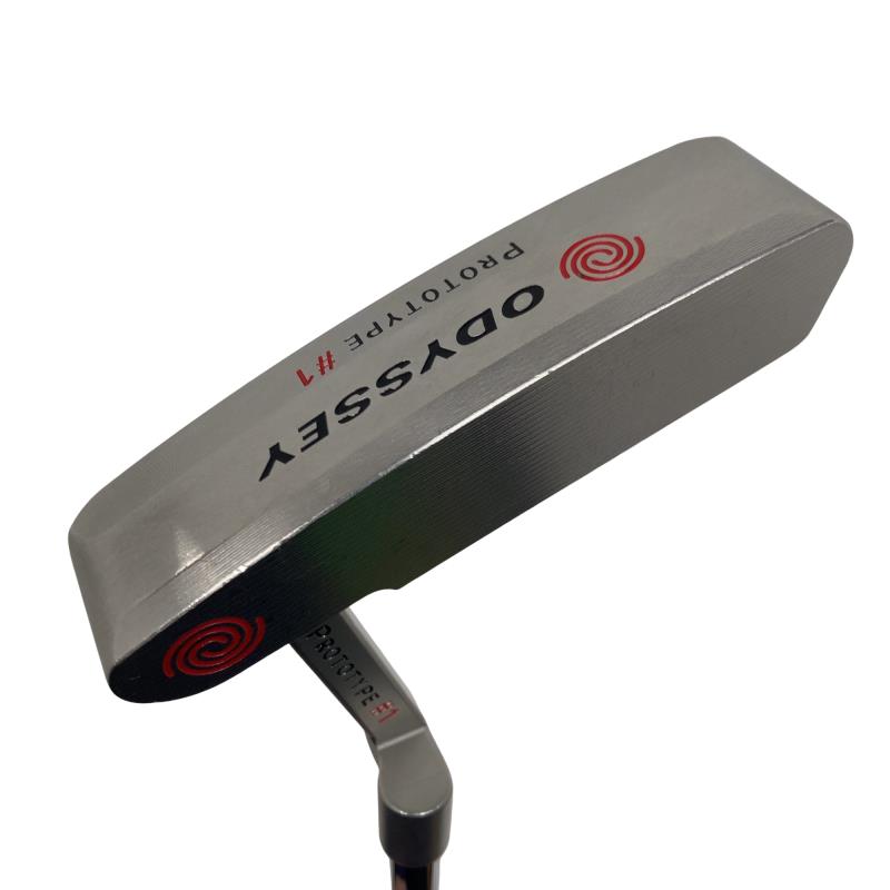 【中古】 オデッセイ Tour Authentic ツアーミルド PROTOTYPE #1 34in パター PT スチール写真 (フレックス余分の物) メンズ 成人男性用 右利き 右用 C位置付ける ゴルフ野球クラブ ゴルフ-メンズクラブ-クラブ