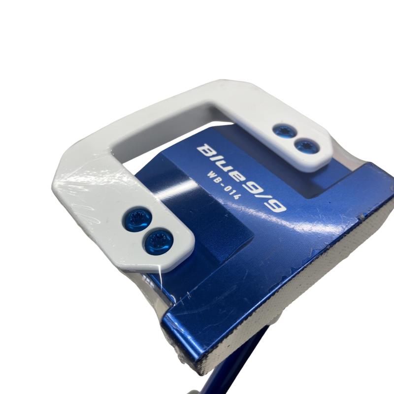 【中古】 キャスコ Blue 9/9 WB-014 34in パター PT 一風変わった炭素 (フレックス余分の物) メンズ 成人男性用 右利き 右用 N序列付ける ゴルフ野球クラブ
