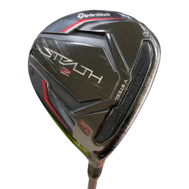 【中古】 テーラーメイド STEALTH2 HD 3W フェアウェイウッド FW TENSEI RED TM50(STEALTH FW) (フレックスSR) メンズ 男性用 右利き 右用 Cランク ゴルフクラブ