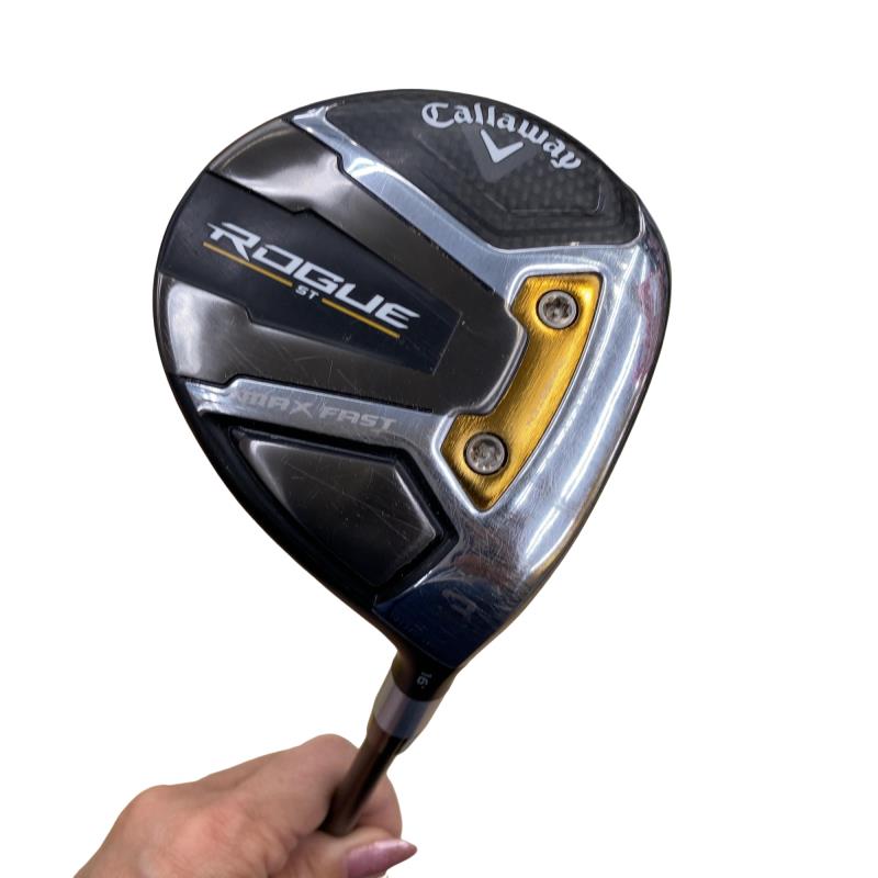 【中古】 キャロウェイ ROGUE ST MAX FAST 3W フェアウェイウッド FW SPEEDER NX 40 for CW(ROGUE ST FW) (フレックスR) メンズ 男性用 右利き 右用 Cランク ゴルフクラブ
