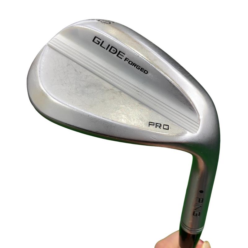 【中古】 ピン PING GLIDE FORGED PRO 60°/06° T(アーコス付き添い人) ウェッジ WG Dynamic Gold (フレックスS) メンズ 成人男性用 右利き 右用 C位置づける ゴルフ野球クラブ