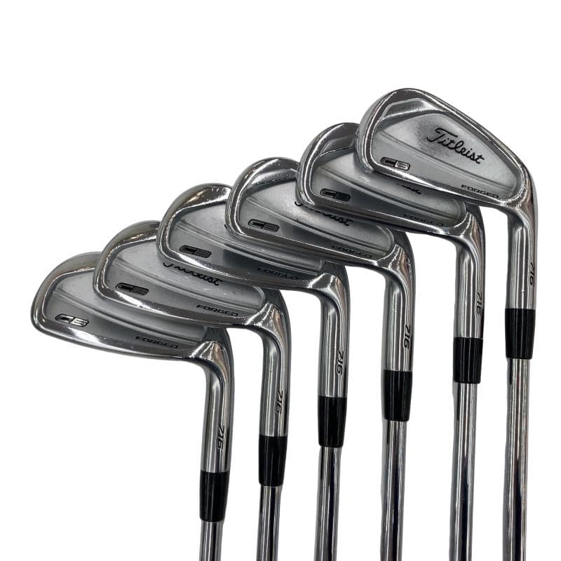 【中古】 タイトリスト Titleist CB 716 6S アイアンセット IR 純正特注シャフト (フレックスX) メンズ 男性用 右利き 右用 Cランク ゴルフクラブ