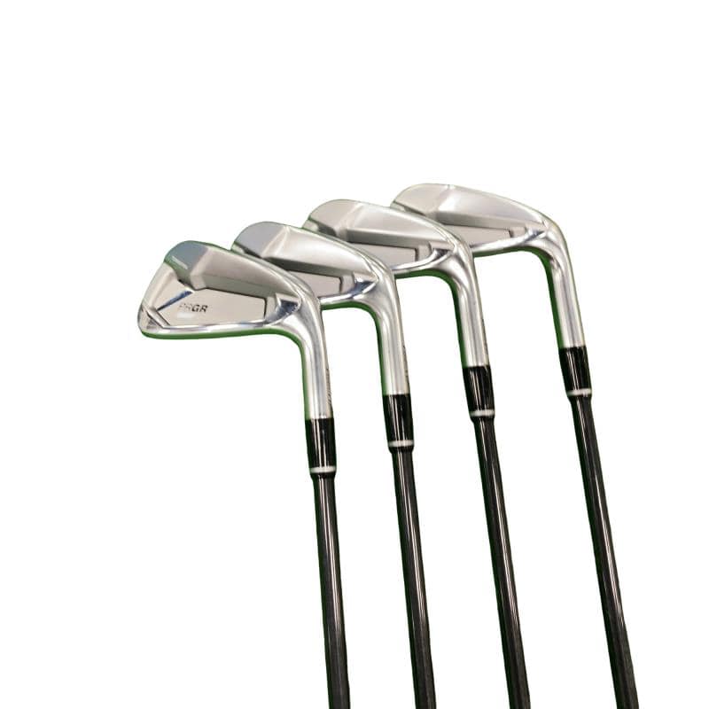 【中古】 プロギア PRGR 02(2023) 5S アイアンセット IR 純正特注シャフト (フレックスその他) メンズ 男性用 右利き 右用 Cランク ゴルフクラブ