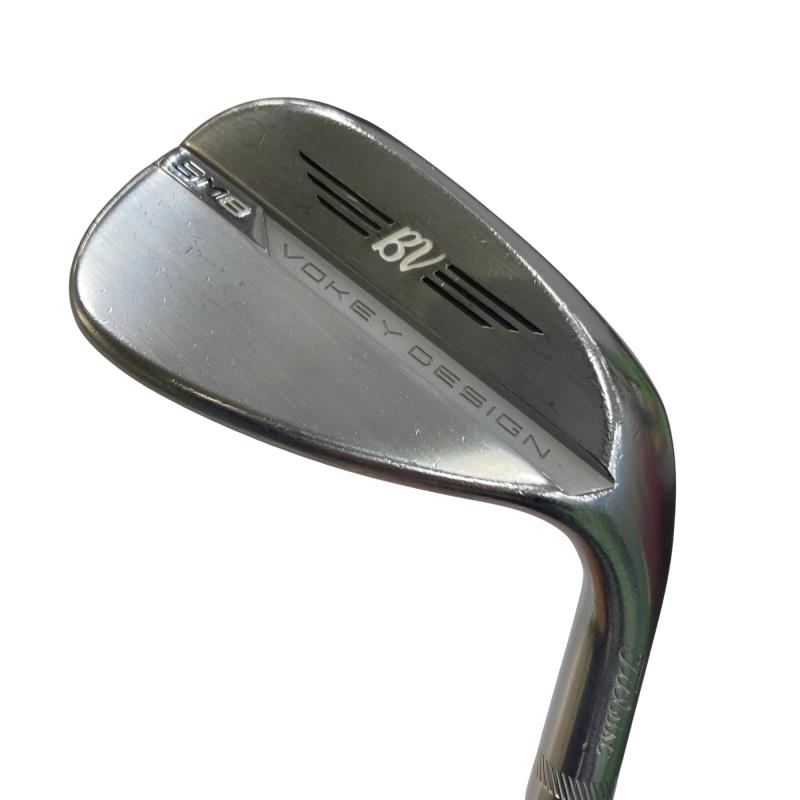 【中古】 タイトリスト VOKEY SPIN MILLED SM8 ツアークロム 54°/14°F ウェッジ WG NS PRO MODUS3 TOUR105 (フレックスS) メンズ 男性用 右利き 右用 Cランク ゴルフクラブ