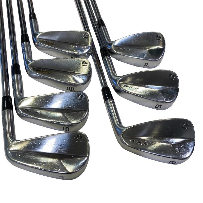 【中古】 仕立て屋お手伝いさん Taylor Made P・7MB 8S アイアン仕掛ける IR 完全無欠特注立て坑 (フレックスX) メンズ 成人男性用 右利き 右用 C価値づける ゴルフ野球クラブ