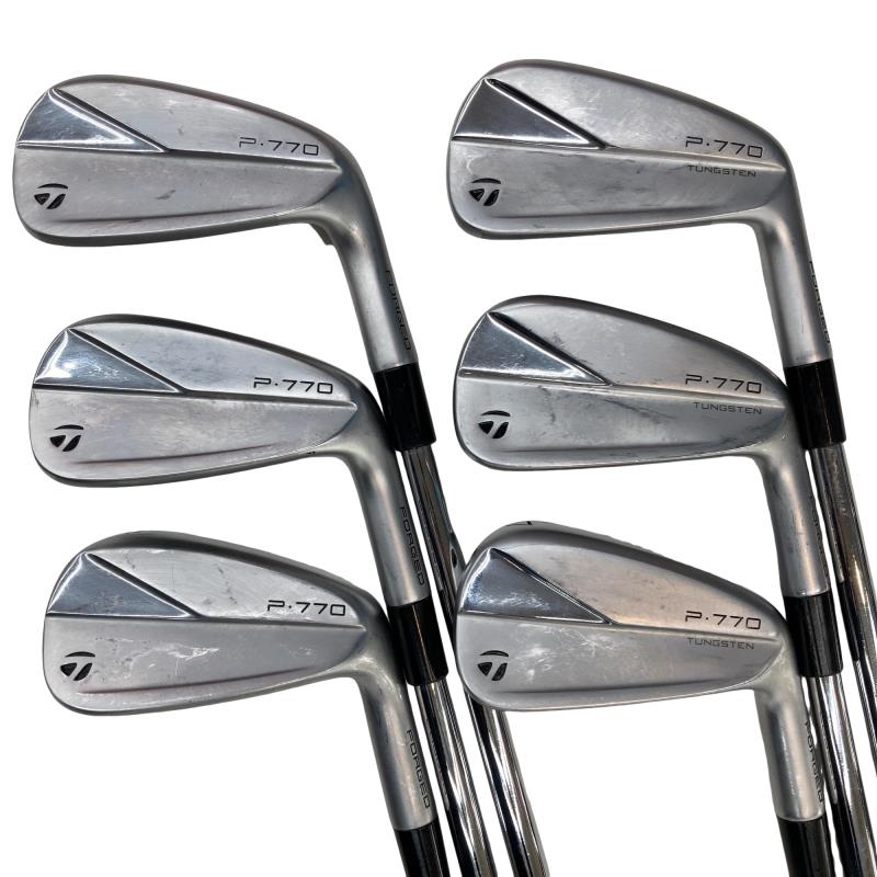【中古】 テーラーメイド Taylor Made P・770(2023) 6S アイアンセット IR Dynamic Gold EX TOUR ISSUE (フレックスS) メンズ 男性用 右利き 右用 Cランク ゴルフクラブ