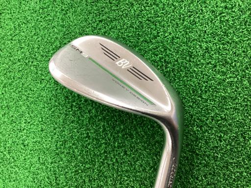 【中古】 タイトリスト VOKEY SPIN MILLED SM9 ツアークロム 56°/12°D ウェッジ WG 純正特注シャフト (フレックスS) メンズ 男性用 右利き 右用 Cランク ゴルフクラブ