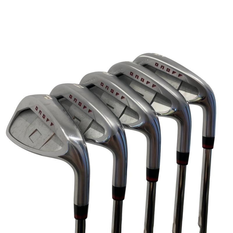【中古】 ダイワ(グローブライド) ONOFF(2022) AKA 5S アイアン書き割り IR KBS TOUR LITE 100 (フレックスS) メンズ 成人男性用 右利き 右用 C序列付ける ゴルフ野球クラブ