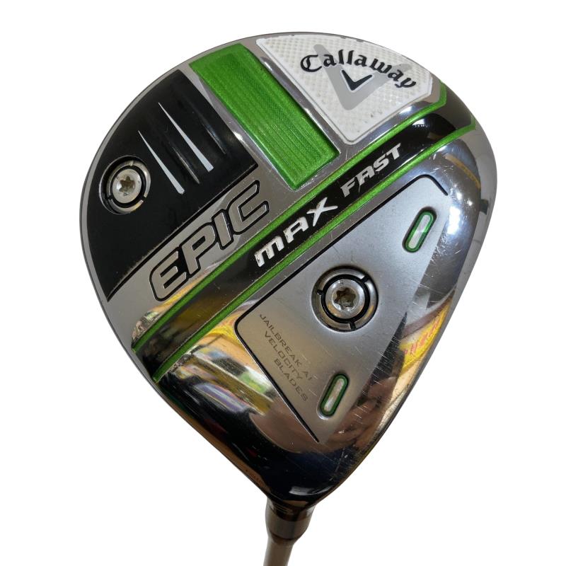 【中古】 キャロウェイ EPIC MAX FAST 3W レディース フェアウェイウッド FW ELDIO for CW 40(FW) (フレックスA) レディース お上さん用 右利き 右用 C序列付ける ゴルフ野球クラブ クラブ-フェアウェイウッド-レディースクラブ