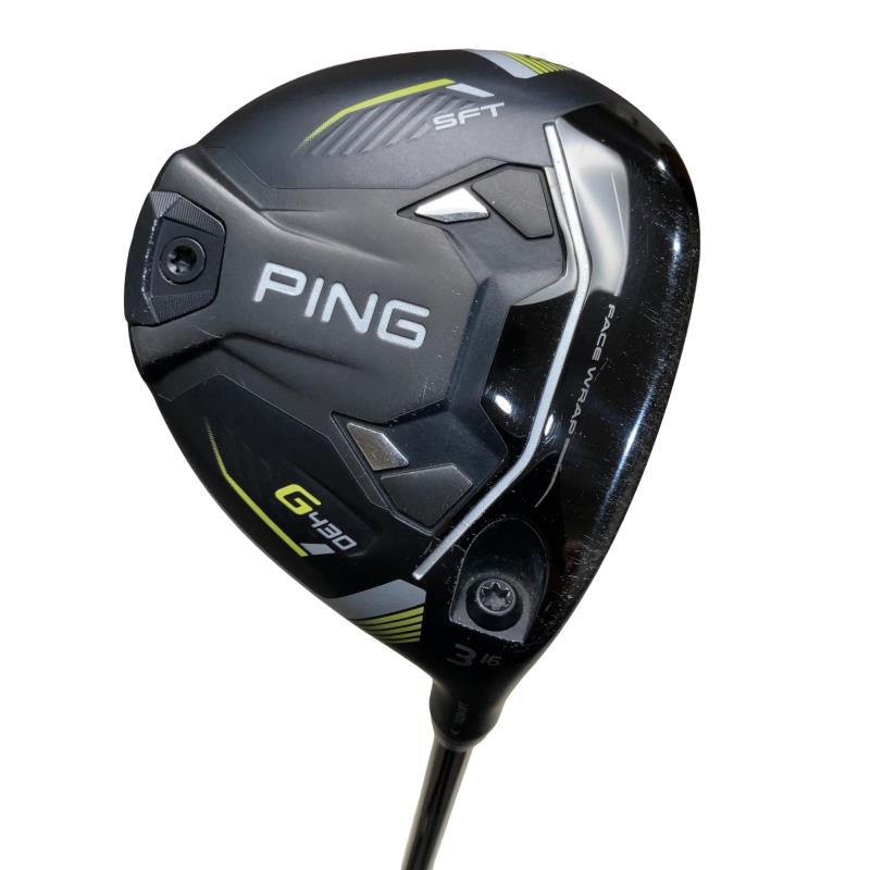 【中古】 ピン G430 SFT 3W フェアウェイウッド FW ALTA J CB BLACK(FW) (フレックスSR) メンズ 男性用 右利き 右用 Cランク ゴルフクラブ