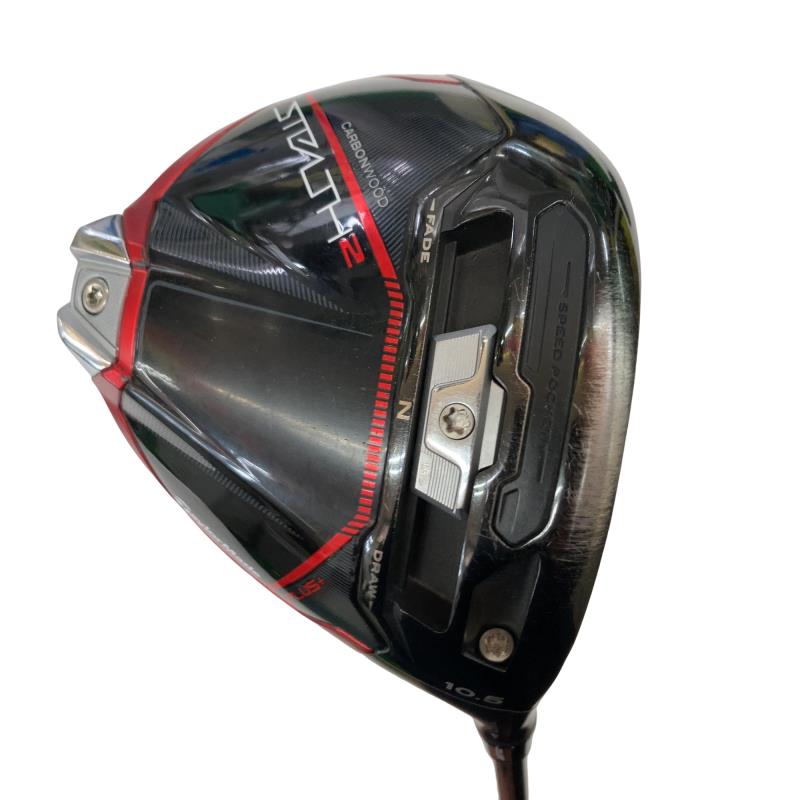 【中古】 テーラーメイド STEALTH2 PLUS 10.5° ドライバー DR Diamana TM50(DR) (フレックスSR) メンズ 男性用 右利き 右用 Cランク ゴルフクラブ