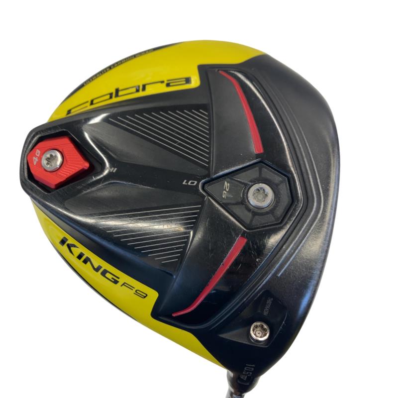 【中古】 コブラ KING F9 SPEEDBACK 9°(イエロー) ドライバー DR Speeder EVOLUTION for Cobra(DR) (フレックスS) メンズ 男性用 右利き 右用 Cランク ゴルフクラブ