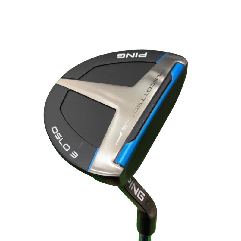 【中古】 ピン Scottsdale OSLO 3(2025) 34in(SS TOUR 2.0) パター PT スチール写真 (フレックス余分の物) メンズ 成人男性用 右利き 右用 B序列付ける ゴルフ野球クラブ