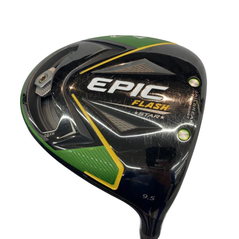 【中古】 キャロウェイ EPIC FLASH STAR  9.5° １番ウッド DR Speeder EVOLUTION for CW(１番ウッド) (フレックスS) メンズ 成人男性用 右利き 右用 C序列付ける ゴルフ野球クラブ