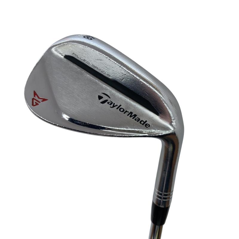 【中古】 仕立て屋お手伝いさん Taylor Made MILLED GRIND 2 48°/09° ウェッジ WG 純然たる特注矢がら (フレックスX) メンズ 成人男性用 右利き 右用 C位置づける ゴルフ野球クラブ
