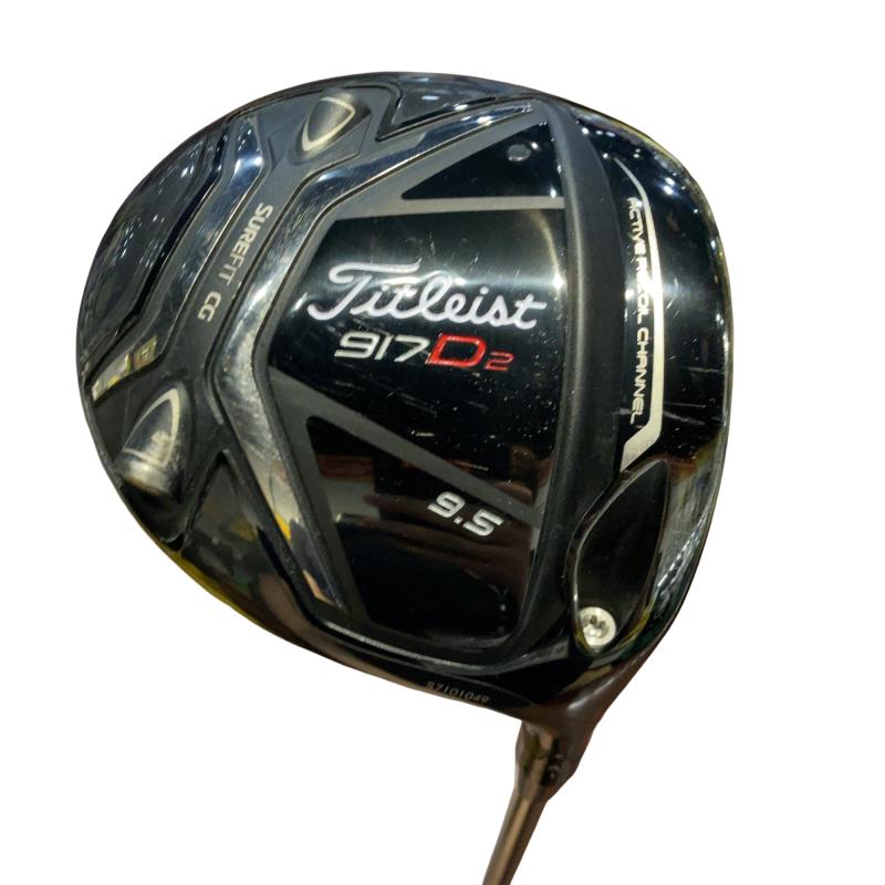 【中古】 タイトリスト 917 D2  9.5° １番ウッド DR Diamana RF60 (フレックスS) メンズ 成人男性用 右利き 右用 C位置づける ゴルフ野球クラブ