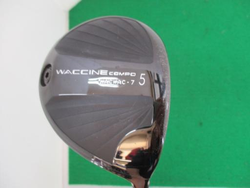 【中古】 グラビティー WACCINE compo. WACWAC-7 5W フェアウェイウッド FW 純正特注シャフト (フレックスS) メンズ 男性用 右利き 右用 Cランク ゴルフクラブ