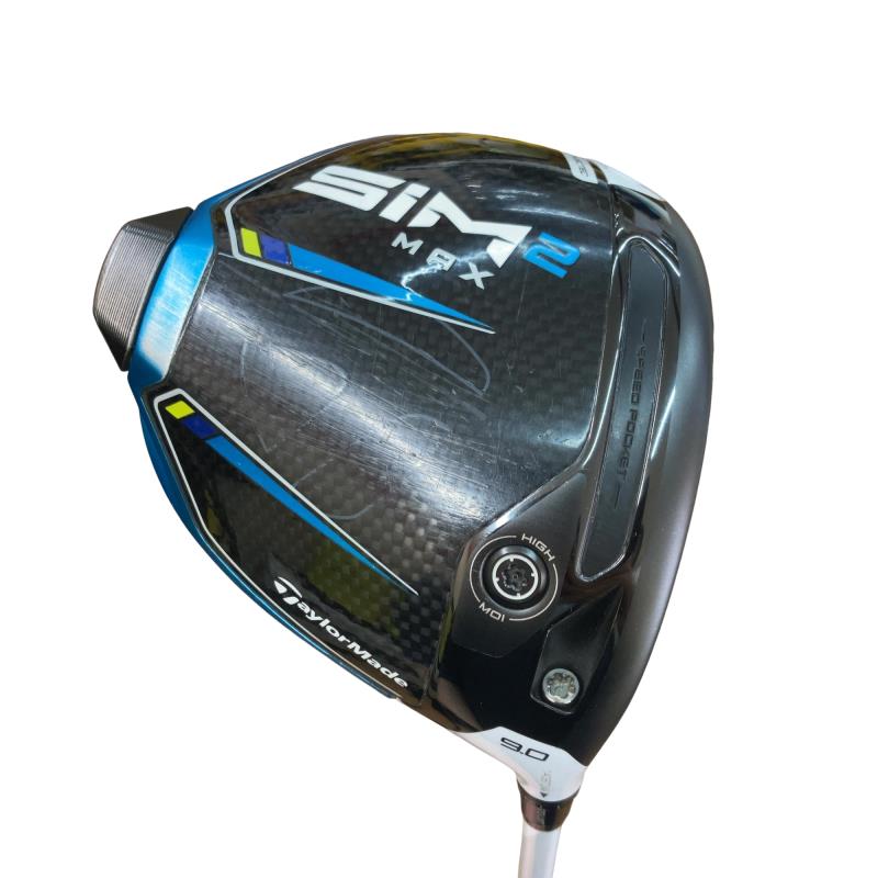 【中古】 仕立て屋お手伝いさん SIM2 MAX  9° １番ウッド DR 純然たる特注矢がら (フレックスS) メンズ 成人男性用 右利き 右用 C位置づける ゴルフ野球クラブ