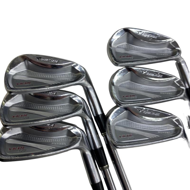 【中古】 ブリヂストン TOURSTAGE X-BLADE 703 6S アイアンセット IR Dynamic Gold (フレックスS) メンズ 男性用 右利き 右用 Cランク ゴルフクラブ