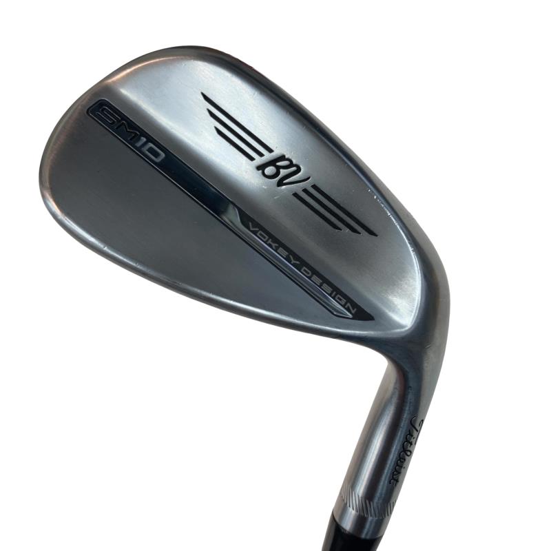 【中古】 タイトリスト VOKEY SPIN MILLED SM10 ツアークロム 52°/08°F ウェッジ WG Dynamic Gold (フレックスS) メンズ 男性用 右利き 右用 Cランク ゴルフクラブ