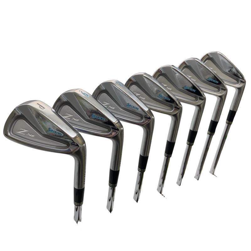 【中古】 ダンロップ SRIXON Z745 8S アイアンセット IR Dynamic Gold D.S.T (フレックスS) メンズ 男性用 右利き 右用 Cランク ゴルフクラブ